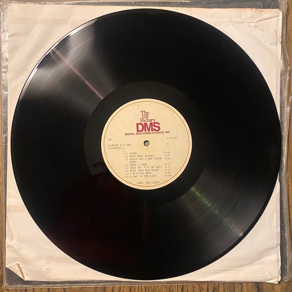 DIAMOND D & THE PSYCHOTIC Neurotics Stunt Blunts & Hip Hop Vinyl Acetate Used - Picture 4 of 13
